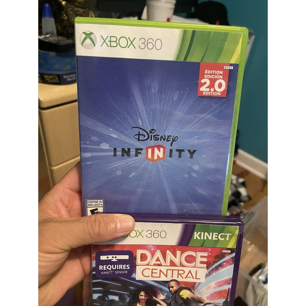 Lot‎ Of 2 Xbox 360 Games , Disney Infinity And Dance Central